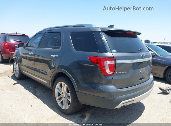 1FM5K7F87GGA84692 2016 FORD EXPLORER Gray Tył lewy