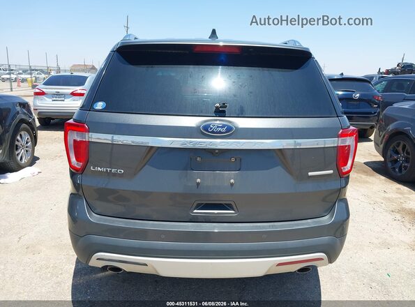 1FM5K7F87GGA84692 2016 FORD EXPLORER Gray 