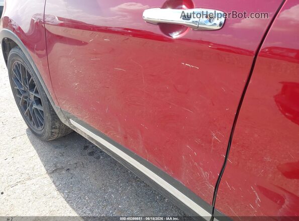 1FM5K7F87GGA84949 2016 FORD EXPLORER Red Widok z przodu