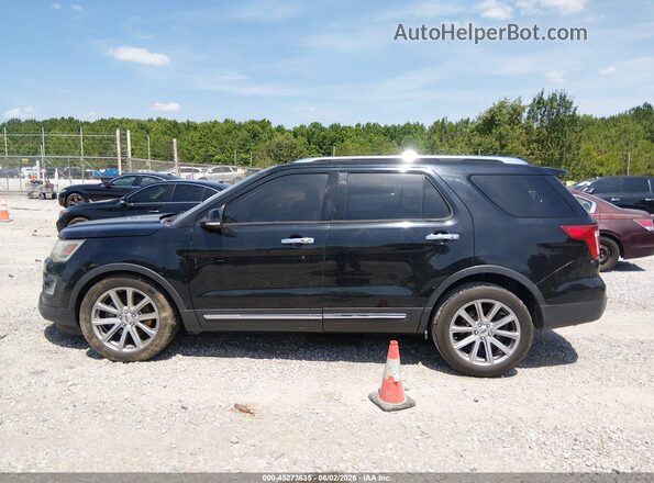 1FM5K7F87HGC06422 2017 FORD EXPLORER Black Widok wnętrza 360 stopni