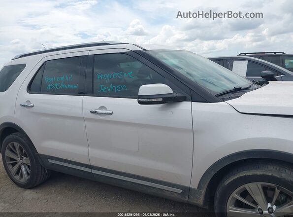 1FM5K7F87KGA32715 2019 FORD EXPLORER Белый Вид задней части салона