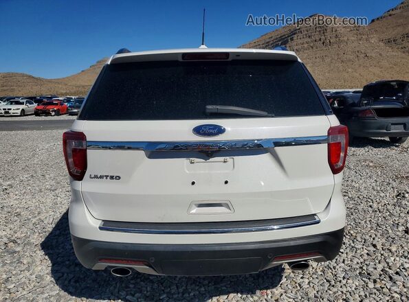 1FM5K7F87KGA42144 2019 FORD EXPLORER White Հետևի տեսք
