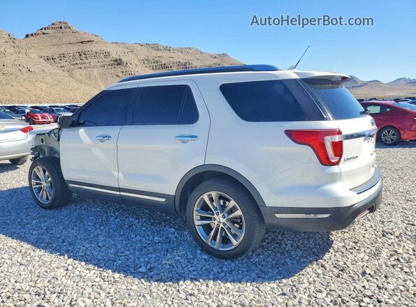 1FM5K7F87KGA42144 2019 FORD EXPLORER White Հետևի ձախ