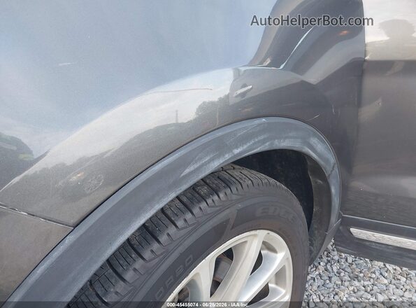 1FM5K7F89GGC48458 2016 FORD EXPLORER Gray Widok z przodu