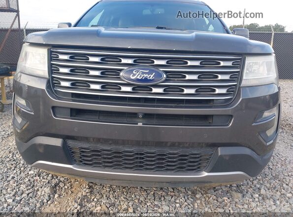 1FM5K7F89GGC48458 2016 FORD EXPLORER Gray Widok zestawu wskaźników