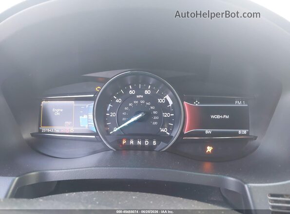 1FM5K7F89GGC48458 2016 FORD EXPLORER Gray Widok tylnych siedzeń