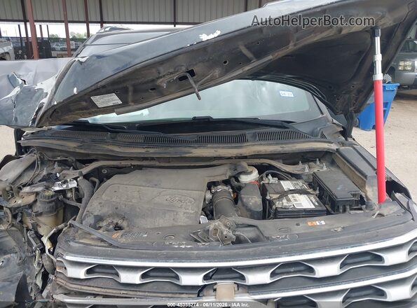 1FM5K7F89GGC65907 2016 FORD EXPLORER Black Вид ззаду