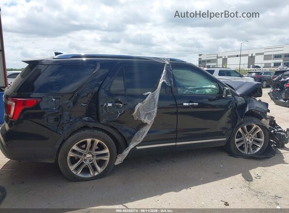 1FM5K7F89GGC65907 2016 FORD EXPLORER Black Вид спереду