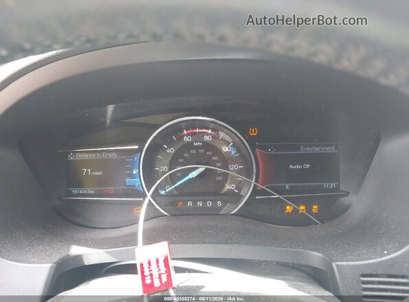 1FM5K7F89GGC65907 2016 FORD EXPLORER Black Вид задніх сидінь