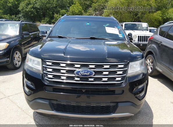 1FM5K7F89HGC23769 2017 FORD EXPLORER Black 