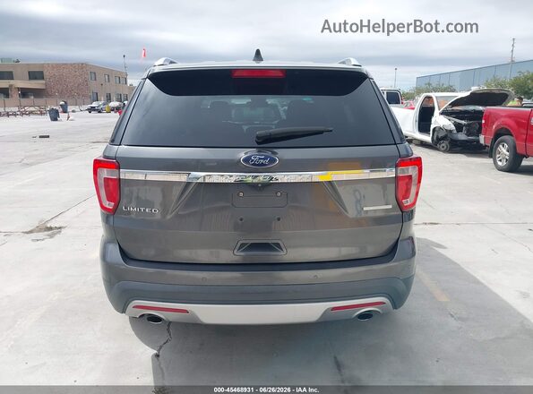 1FM5K7F8XGGA77011 2016 FORD EXPLORER Gray 