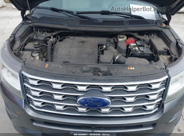 1FM5K7F8XGGA77011 2016 FORD EXPLORER Gray Widok z tyłu