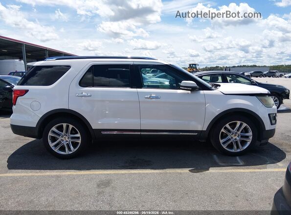1FM5K7F8XGGB16082 2016 FORD EXPLORER White Вид задньої частини салону