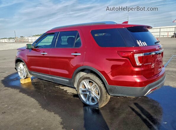 1FM5K7F8XHGD48604 2017 FORD EXPLORER Красный Задняя левая четверть