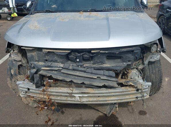 1FM5K7F8XJGA45960 2018 FORD EXPLORER Silver წინა ხედი