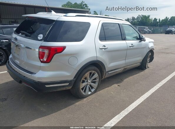 1FM5K7F8XJGA45960 2018 FORD EXPLORER Silver უკანა მარჯვენა