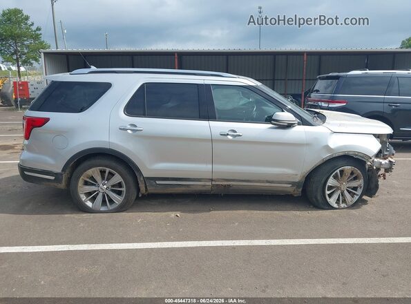 1FM5K7F8XJGA45960 2018 FORD EXPLORER Silver სალონის 360-გრადუსიანი ხედი