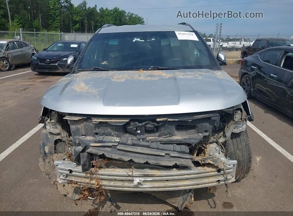 1FM5K7F8XJGA45960 2018 FORD EXPLORER Silver უკანა სალონის ხედი