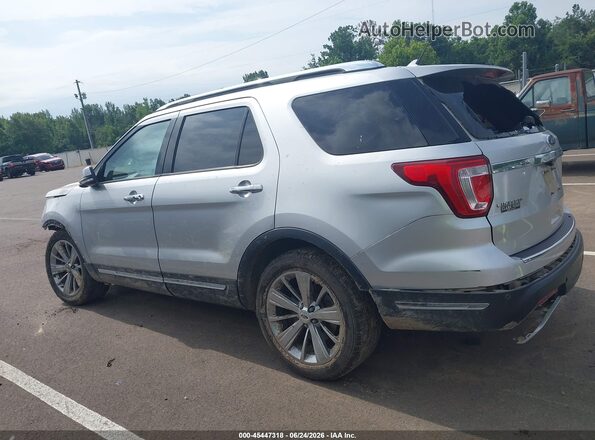 1FM5K7F8XJGA45960 2018 FORD EXPLORER Silver 