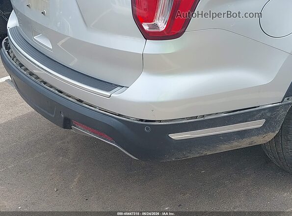 1FM5K7F8XJGA45960 2018 FORD EXPLORER Silver 