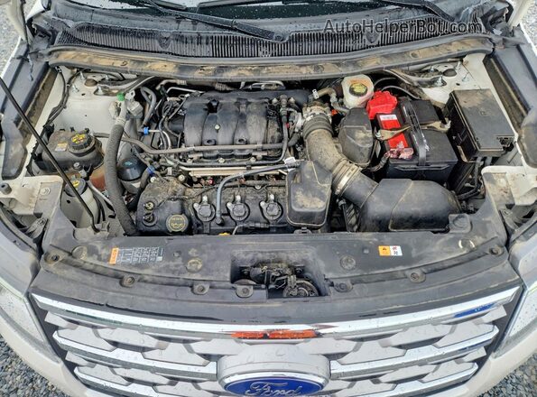 1FM5K7F8XJGA66663 2018 FORD EXPLORER White Widok komory silnika