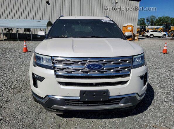 1FM5K7FH4KGA83525 2019 FORD EXPLORER Белый Вид спереди