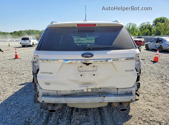 1FM5K7FH4KGA83525 2019 FORD EXPLORER Белый Вид сзади