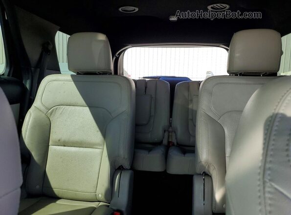 1FM5K7FH4KGA83525 2019 FORD EXPLORER Белый Вид задних сидений