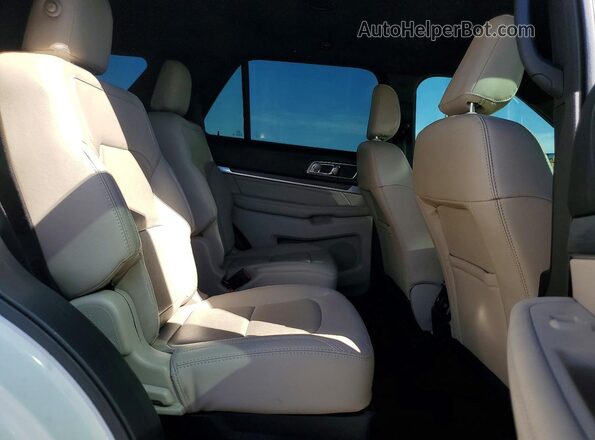 1FM5K7FH4KGA83525 2019 FORD EXPLORER Белый Вид задней части салона