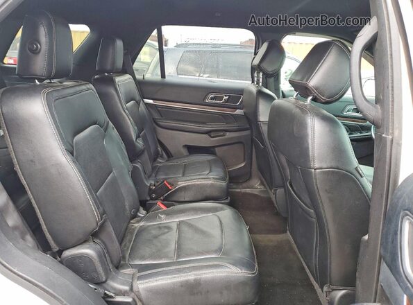 1FM5K7FH5GGA42859 2016 FORD EXPLORER White Սալոնի հետևի տեսք