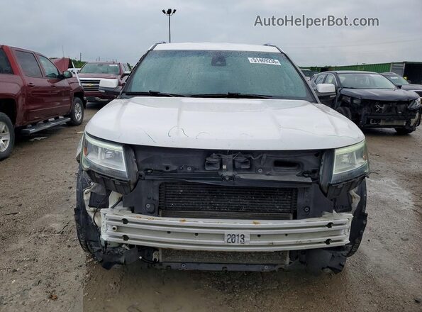 1FM5K7FH5GGA42859 2016 FORD EXPLORER White Դիմացի տեսք