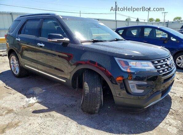 1FM5K7FH5HGC36566 2017 FORD EXPLORER Black Front right