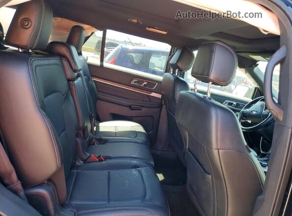 1FM5K7FH5HGC36566 2017 FORD EXPLORER Black Rear interior view