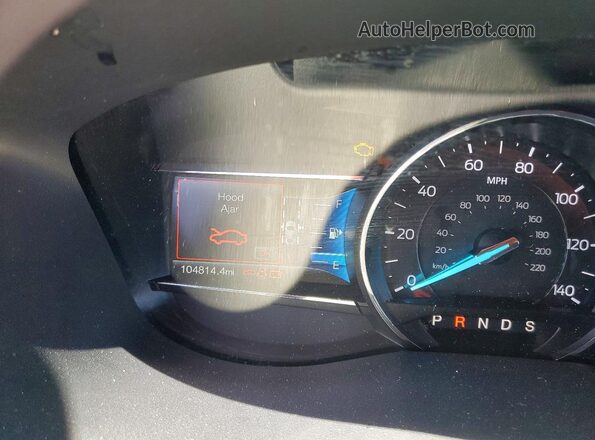 1FM5K7FH5HGC36566 2017 FORD EXPLORER Black Instrument cluster view