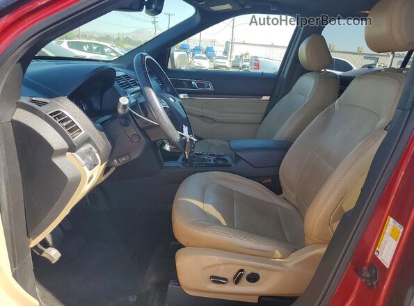 1FM5K7FH5HGC85301 2017 FORD EXPLORER Red 