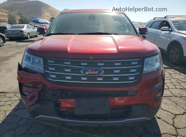 1FM5K7FH5HGC85301 2017 FORD EXPLORER Red 