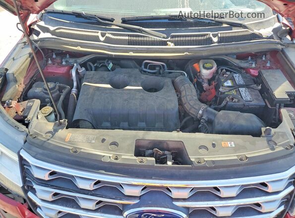 1FM5K7FH5HGC85301 2017 FORD EXPLORER Red 