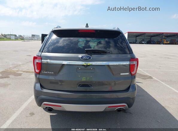 1FM5K7FH6GGD26159 2016 FORD EXPLORER Gray 