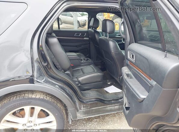 1FM5K7FH6HGD78375 2017 FORD EXPLORER Black Вид наклейки з VIN-кодом