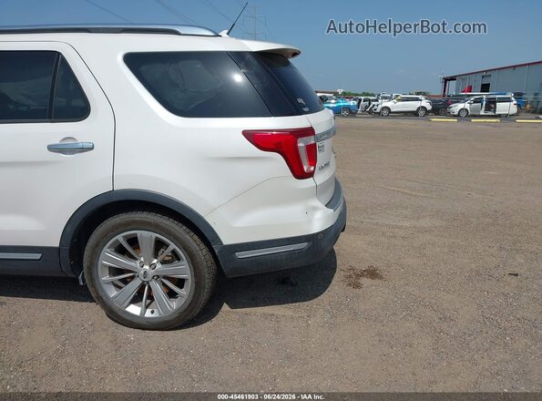 1FM5K7FH6JGC93011 2018 FORD EXPLORER Белый Вид спереди