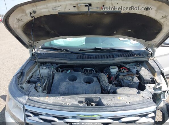1FM5K7FH6JGC93011 2018 FORD EXPLORER Белый Вид сзади