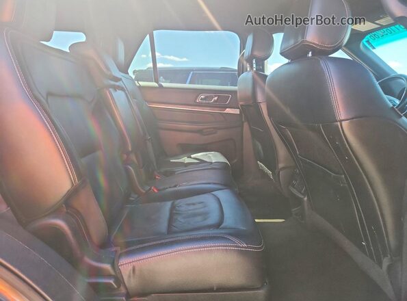 1FM5K7FH7GGA75880 2016 FORD EXPLORER Brown უკანა სალონის ხედი