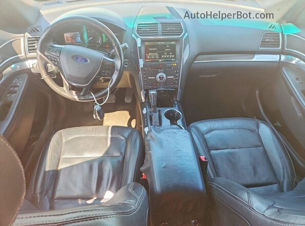 1FM5K7FH7GGA75880 2016 FORD EXPLORER Brown წინა პანელის ხედი