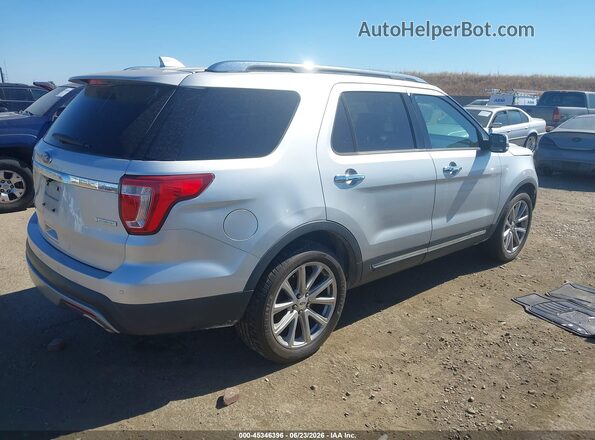 1FM5K7FH7HGC07134 2017 FORD EXPLORER Silver უკანა მარჯვენა