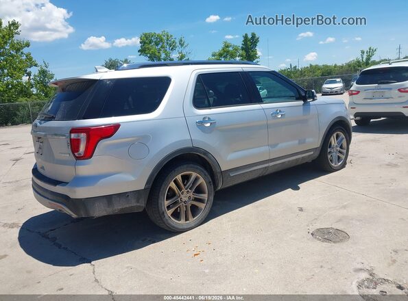 1FM5K7FH9GGA00324 2016 FORD EXPLORER Silver Задня права чверть