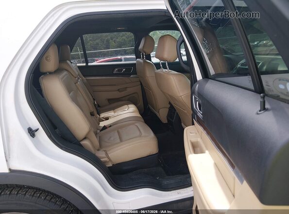 1FM5K7FH9GGC83002 2016 FORD EXPLORER White VIN sticker view