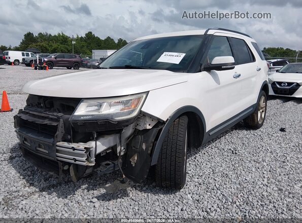 1FM5K7FH9GGC83002 2016 FORD EXPLORER White Front left
