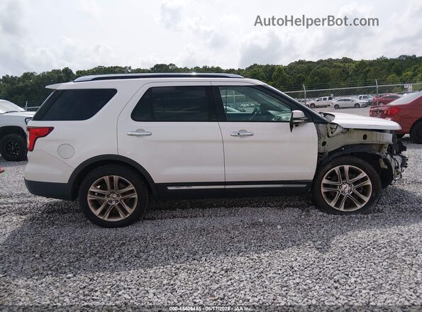 1FM5K7FH9GGC83002 2016 FORD EXPLORER White Rear interior view