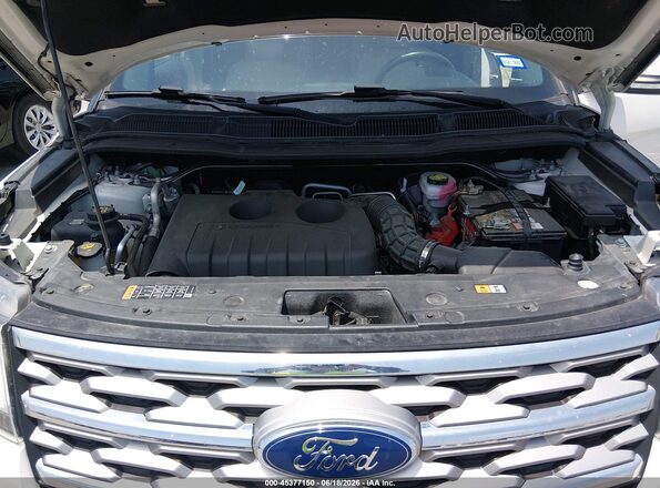 1FM5K7FH9JGC35085 2018 FORD EXPLORER White Rear view