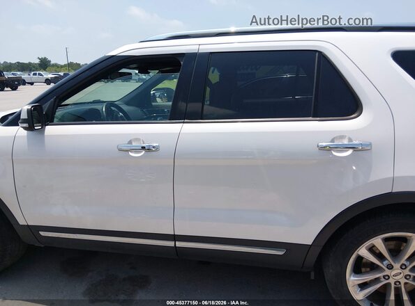 1FM5K7FH9JGC35085 2018 FORD EXPLORER White 360 interior view